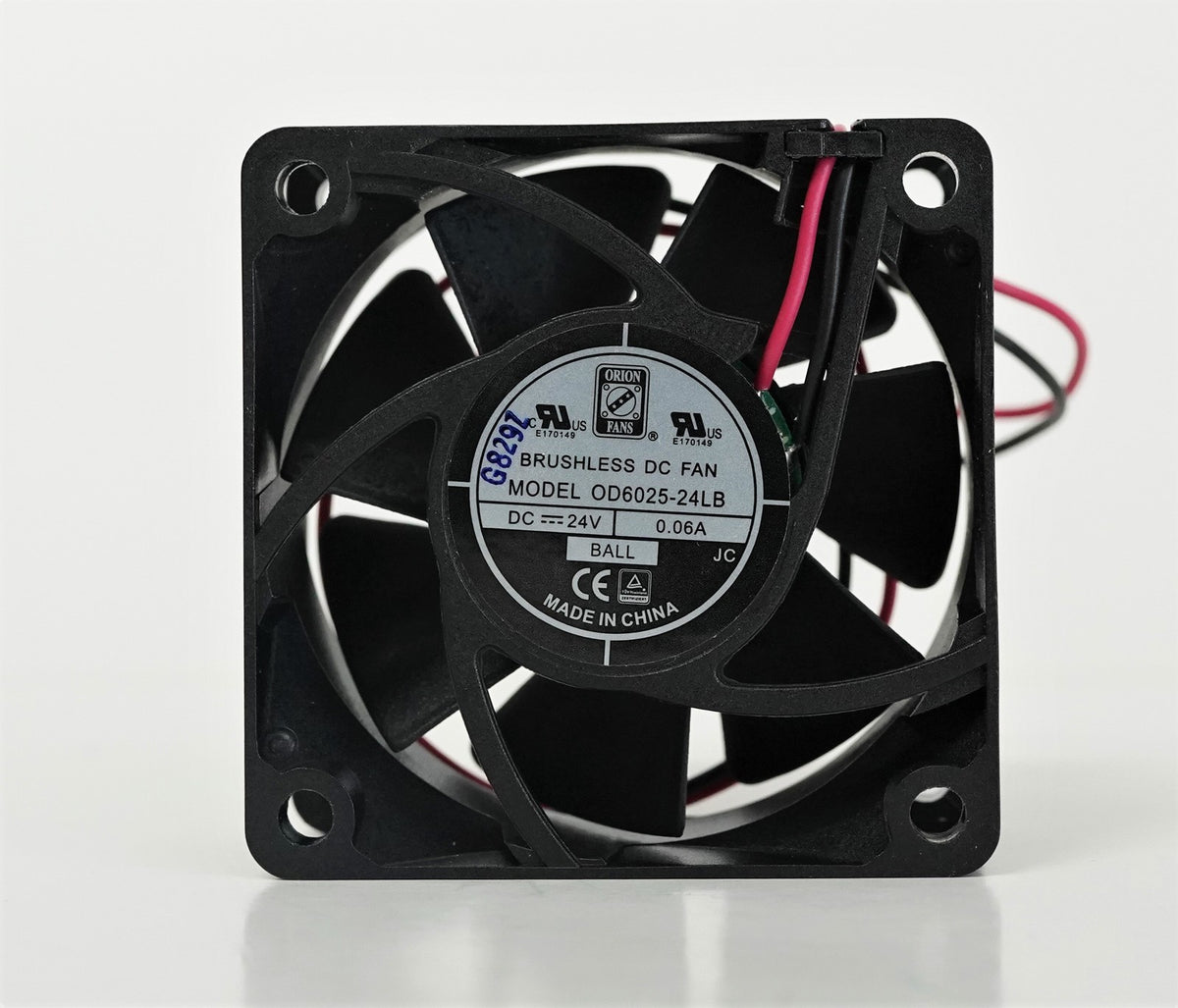 Refrigerator Fan Motor for Viking 004551-000 Orion OD6025-24LB PLUG NOT INCLUDED