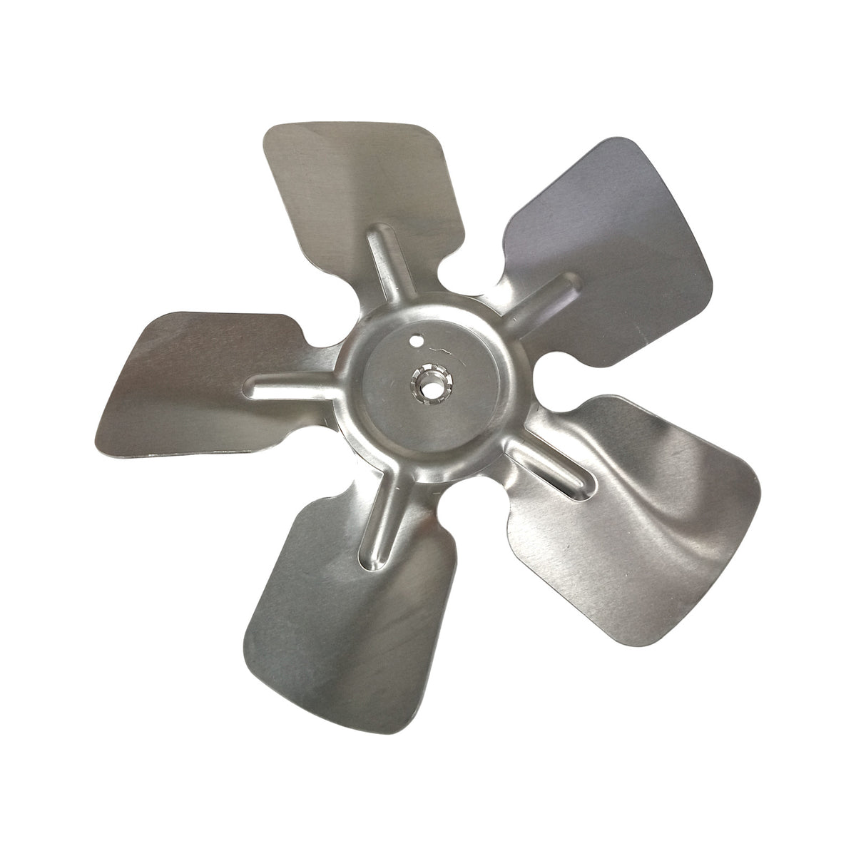 A65832 Metal Fan Blade 8" Diameter 5 Blades 5/16" Bore Hub CW 27 Degree Prop