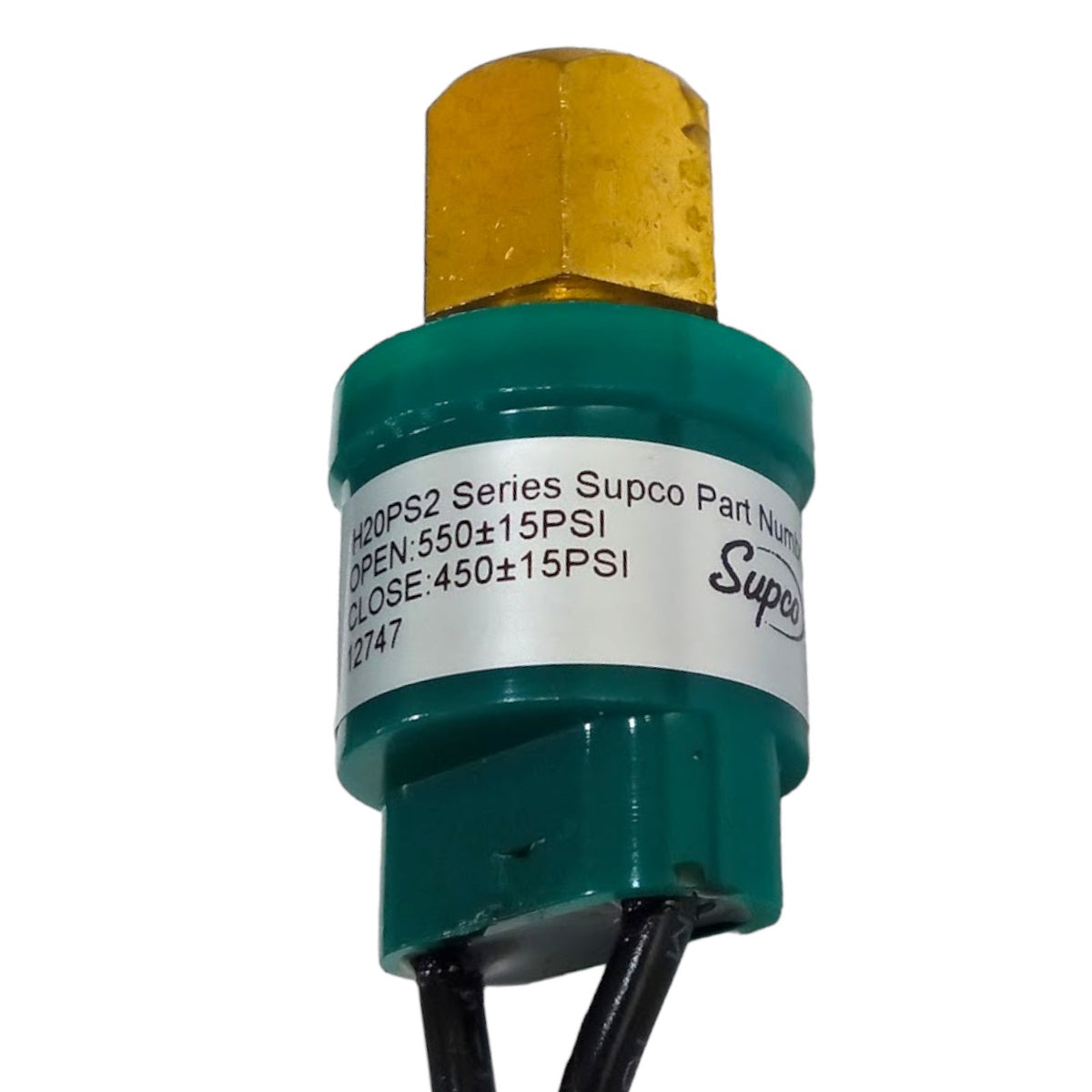 Supco SHP550450 High Pressure Switch Open: 550 Close: 450 PSI HVAC Refrigeration