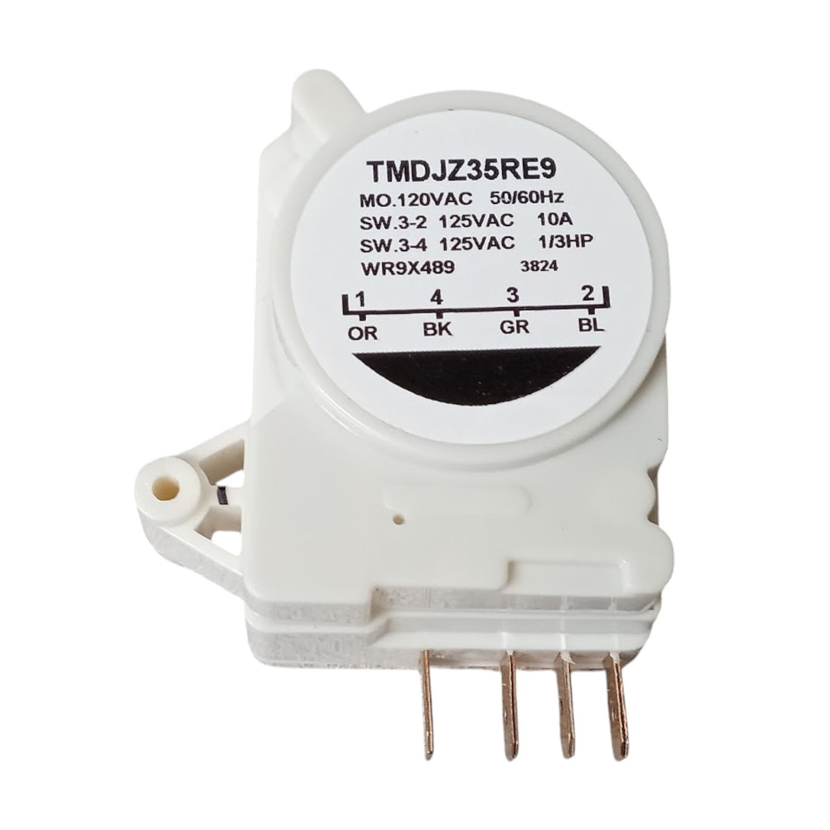 WR9X489 for GE Refrigerator Defrost Timer Control 162D6022P16 AP2061695 PS310858