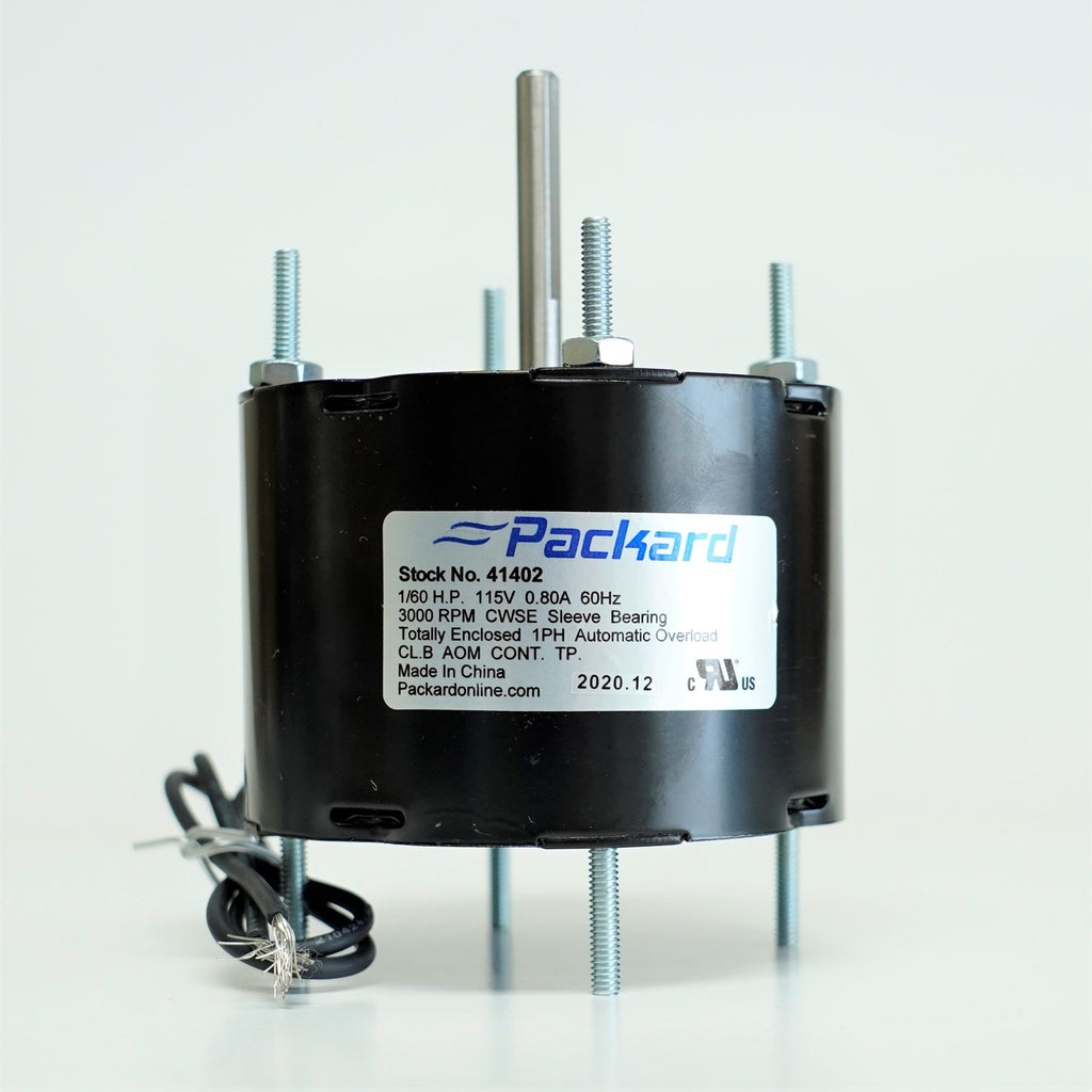 Packard 41402 3.3" Fan Motor Replacement for Fasco D402 1/60 HP 3000 RPM