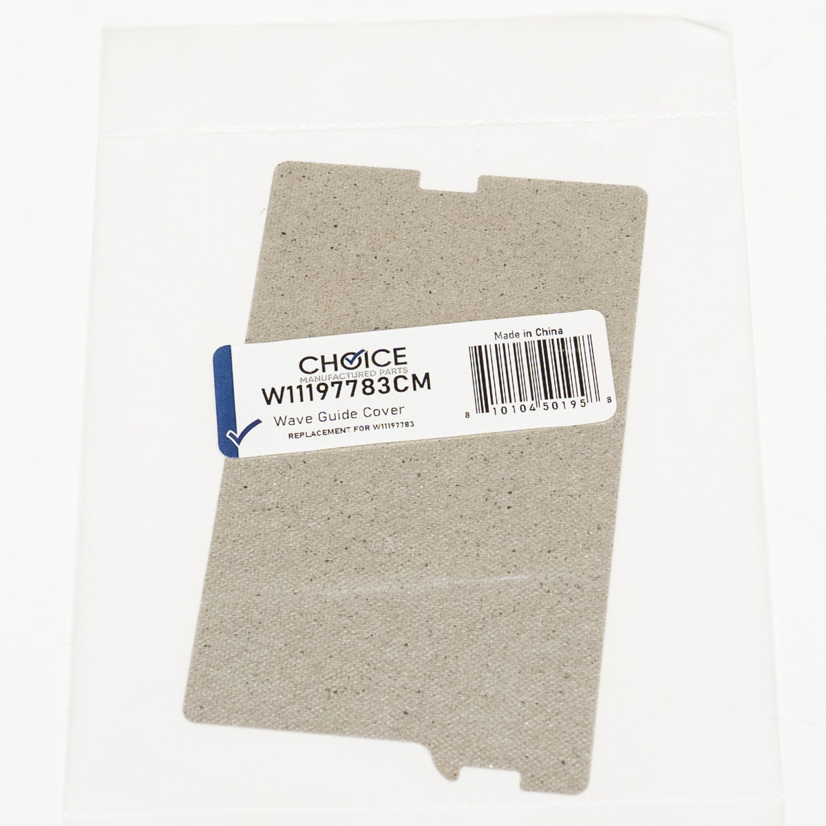 Choice Part for Whirlpool W11197783 Microwave Wave Guide Cover