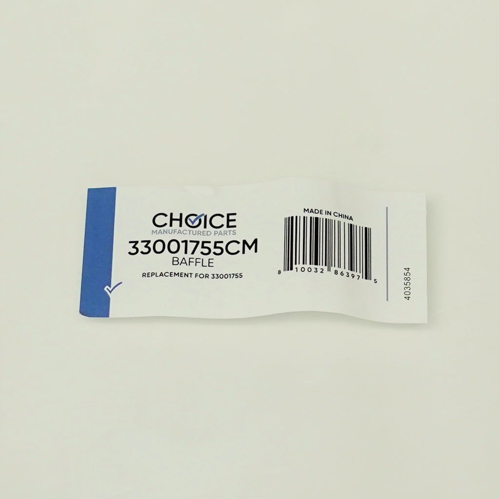 Choice Part 33001755 for Maytag Whirlpool Dryer Drum Baffle WP33001755