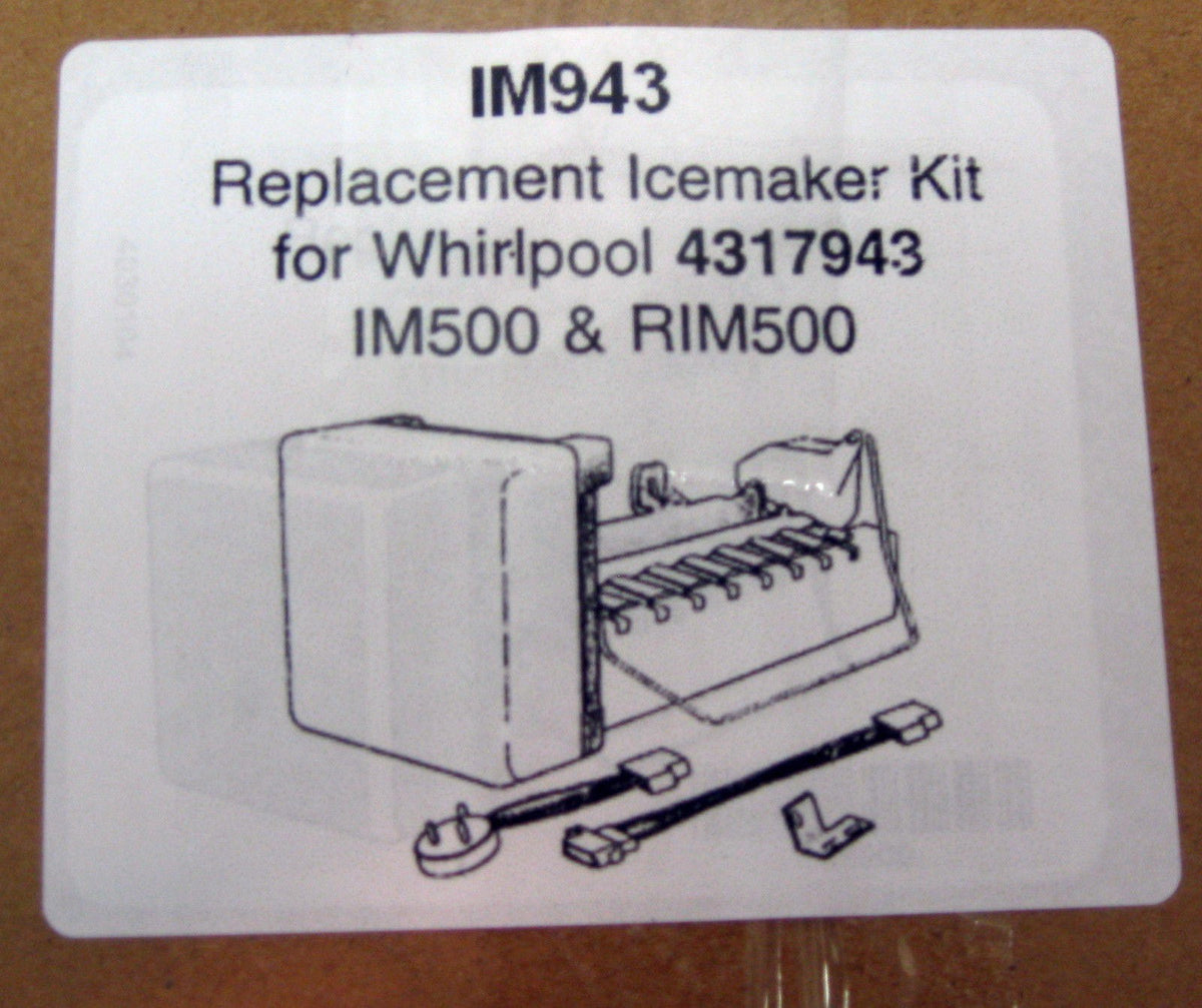 IM943 Refrigerator Icemaker for Whirlpool Kenmore Kitchenaid Roper 626633 626636