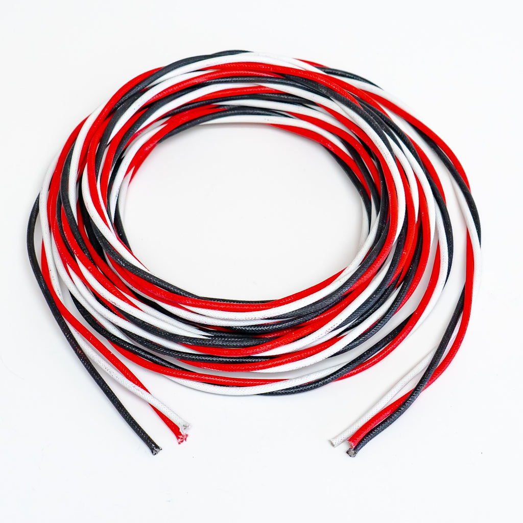 Supco RP2514GB Wire 25' 14 Gauge 3 Strand Glass Braided for Abrasion Resistance