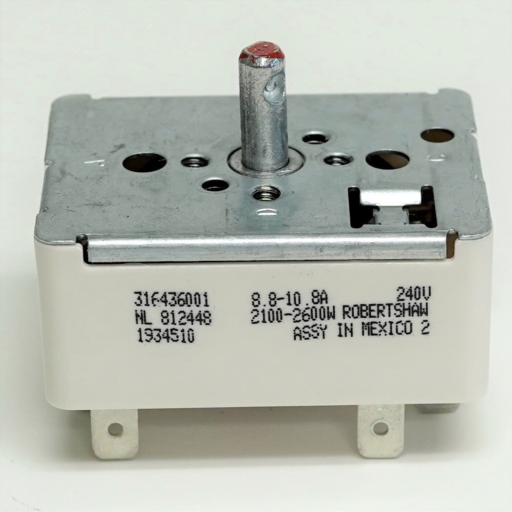 Range Stove Element Burner Switch for Frigidaire 316436001 AP3885460 PS1145040
