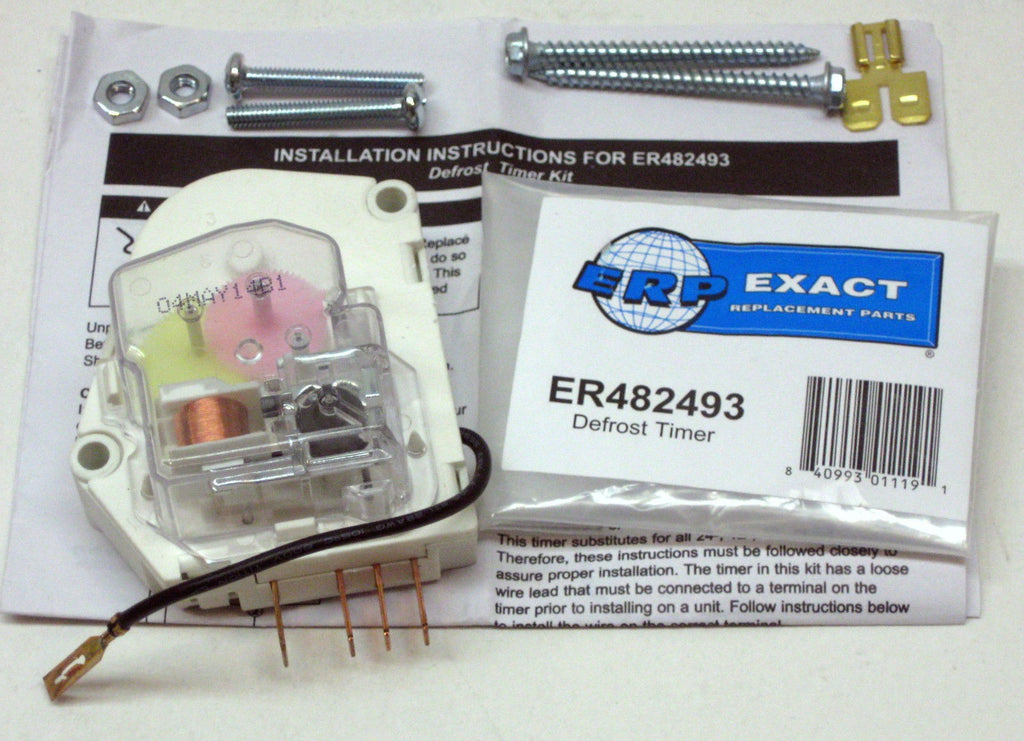 Refrigerator Defrost Timer Control for Whirlpool W10822278 483212