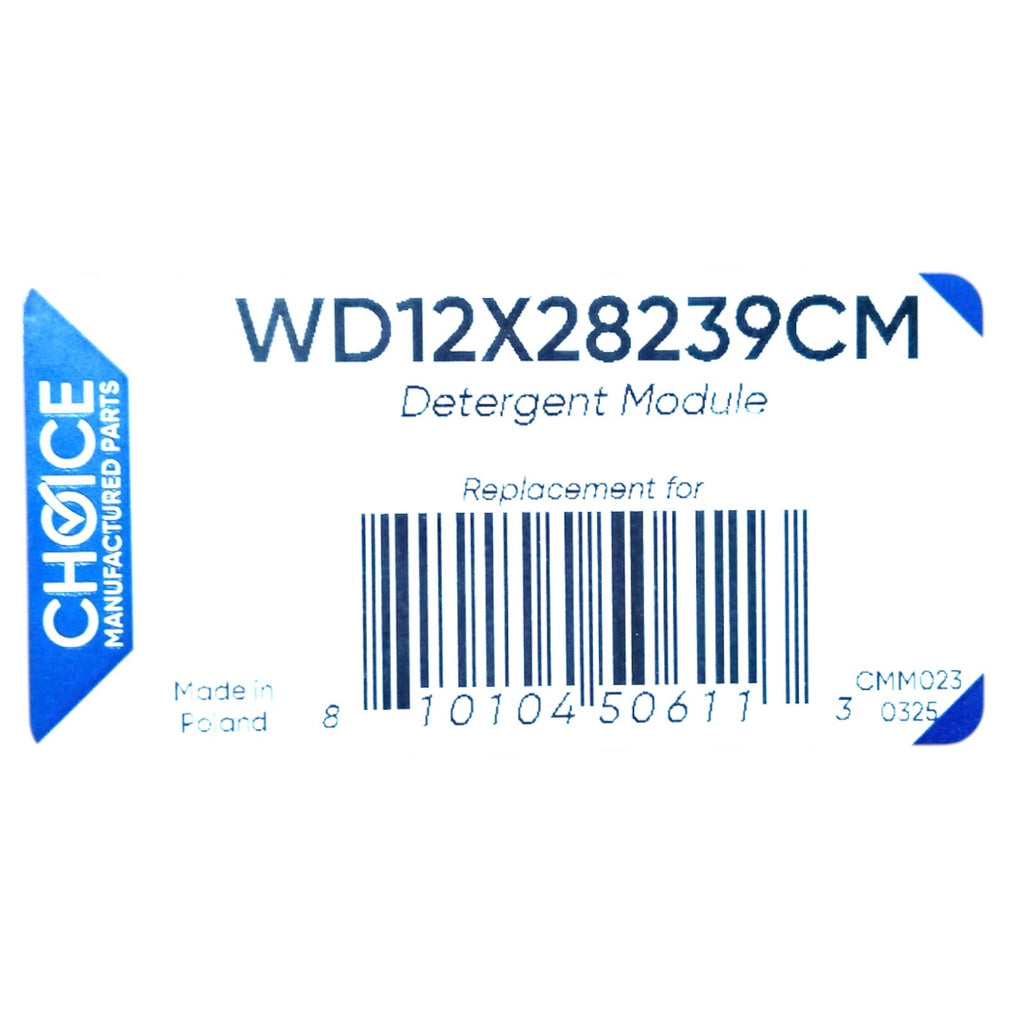 Choice Part WD12X28239 Dishwasher Detergent Rinse Aid dispenser Module for GE