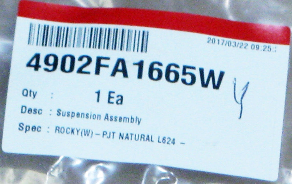 LG 4902FA1665W Washing Machine Suspension Rod and Spring Assembly
