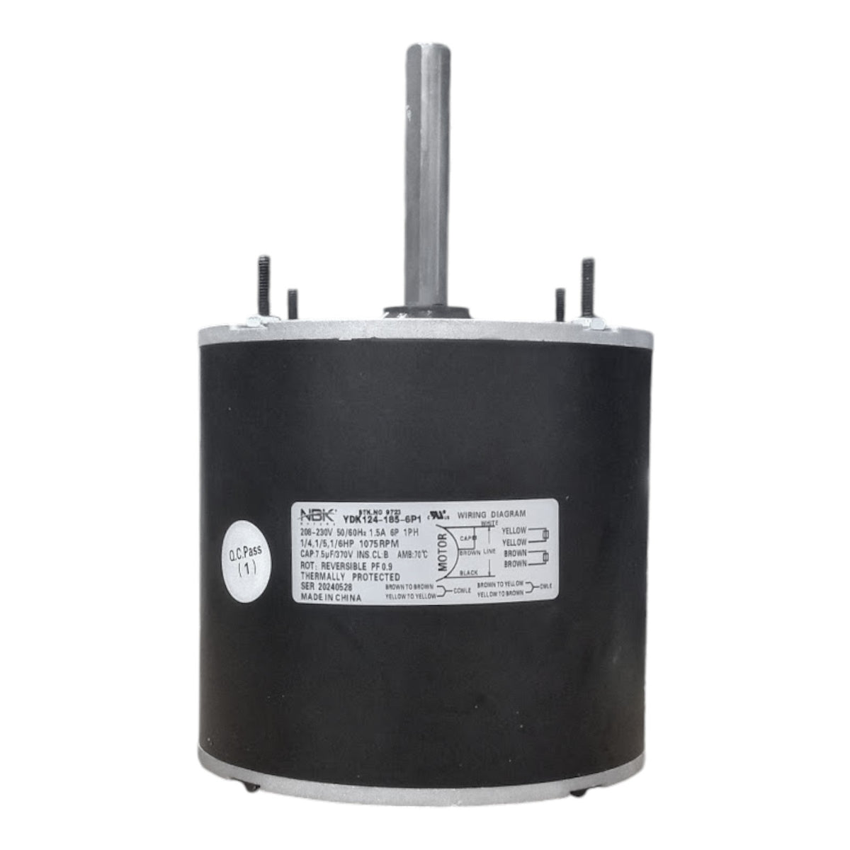 NBK-20222 Condenser Fan Motor for Goodman Amana Janitrol B13400252S B13400-252S