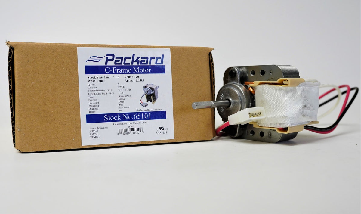 65101 Fan Vent Motor for Nutone C-52367 NEW