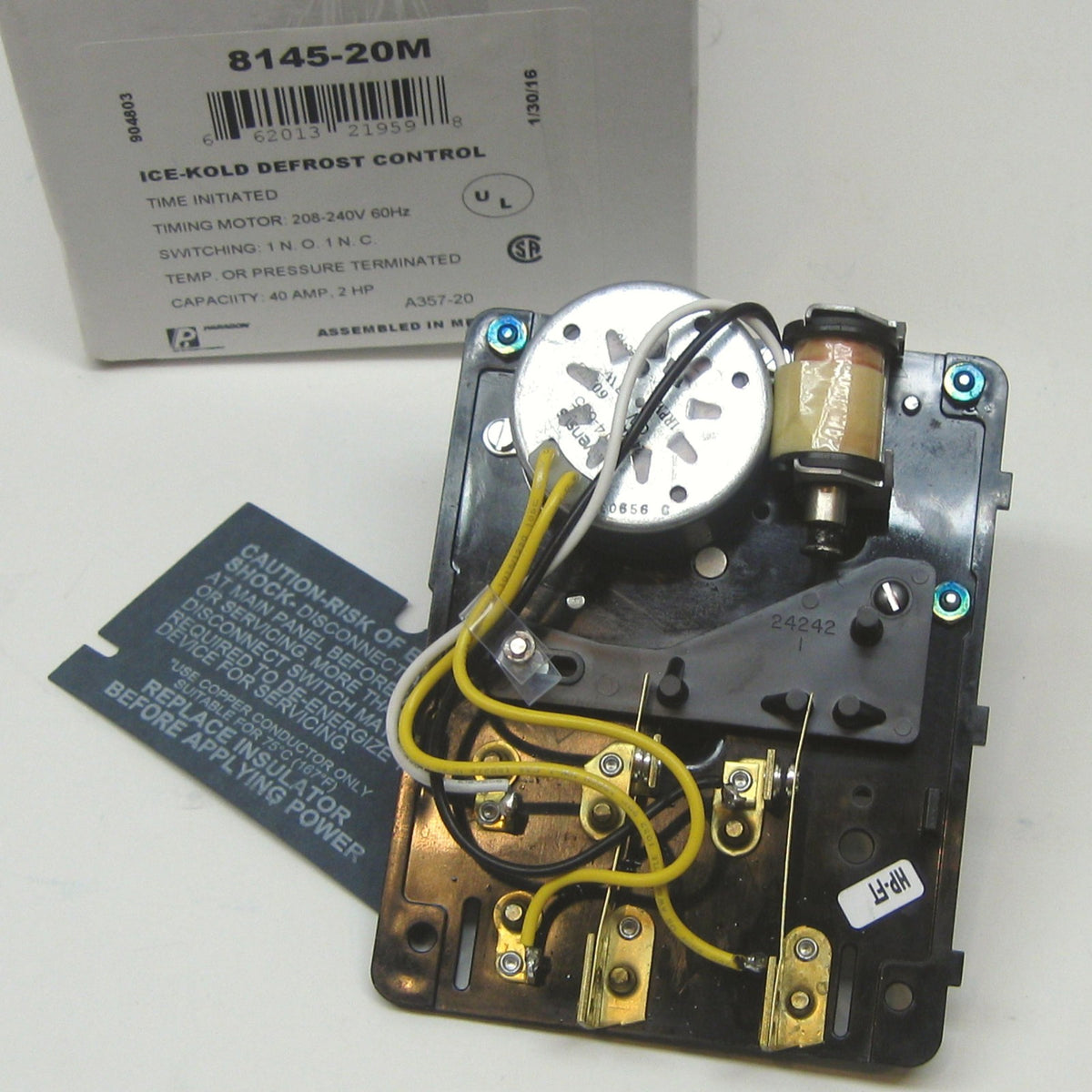 Genuine Paragon Defrost Control Timer Mechanism 8145-20M for 8145-20
