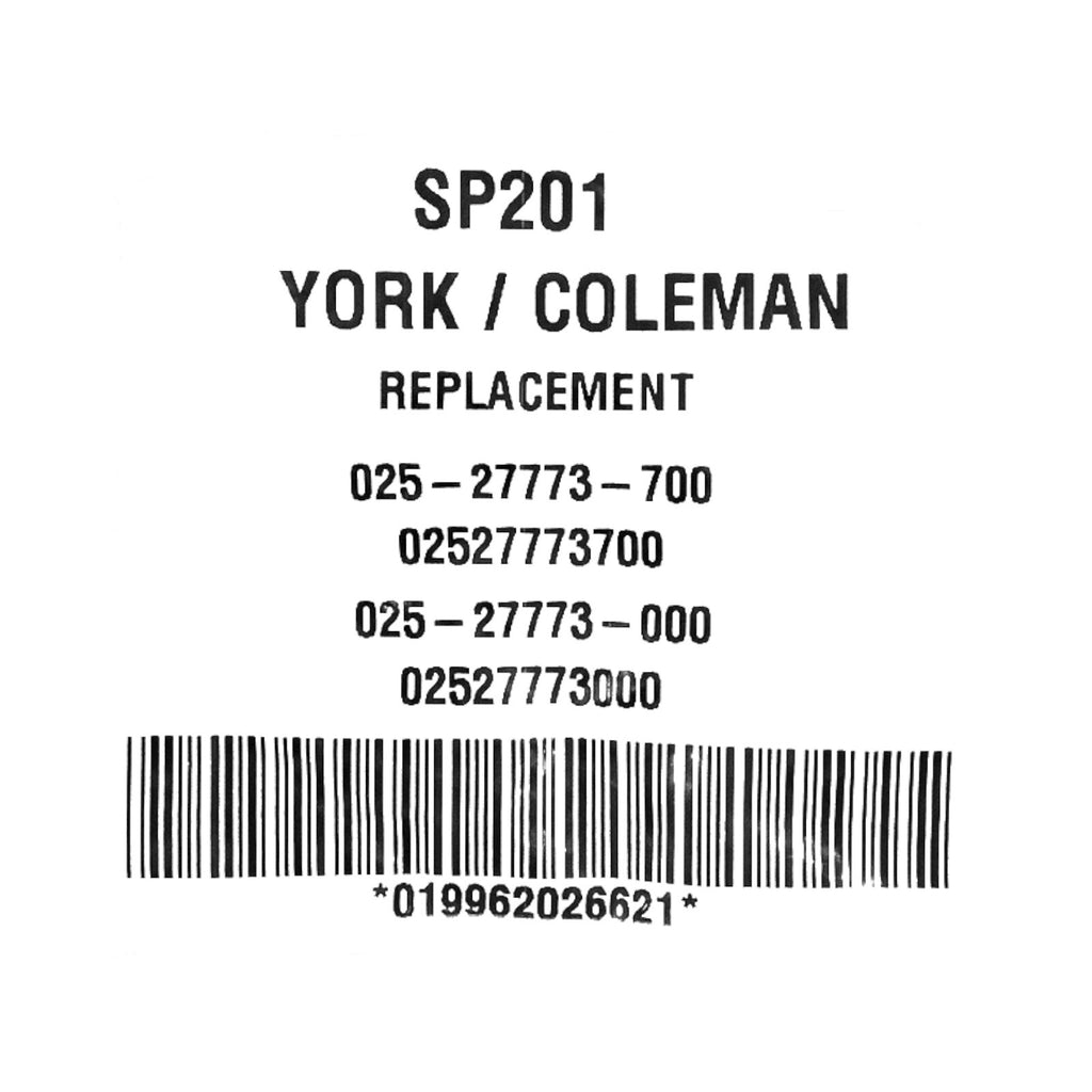 Gas Furnace Flame Sensor Rod for York Coleman Evcon Luxaire 02527773700