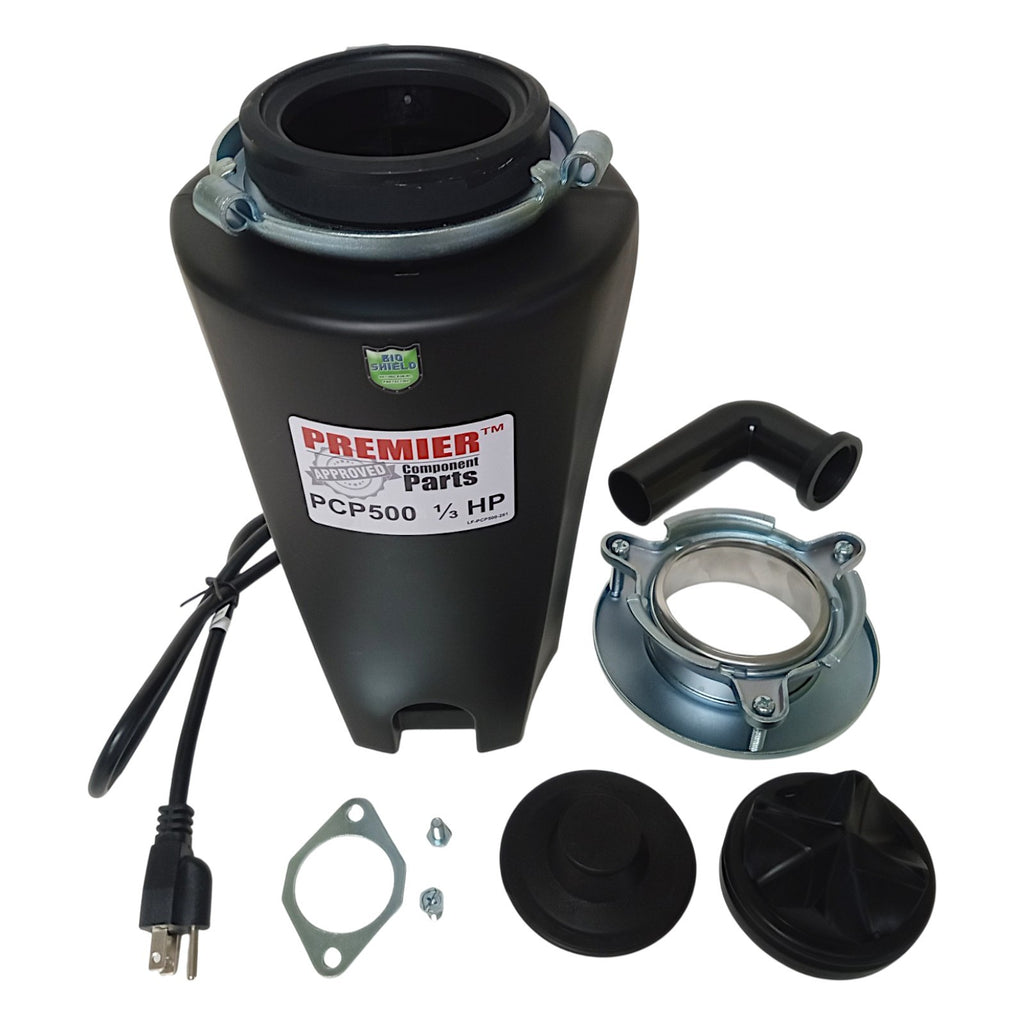 PCP500 Garbage Disposal Food Waste Disposer 1/3 HP with Cord