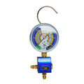 Mastercool 92103-53-1/4 Manifold Gauge with 1/4" Ball Valve for R600a R290 R134a