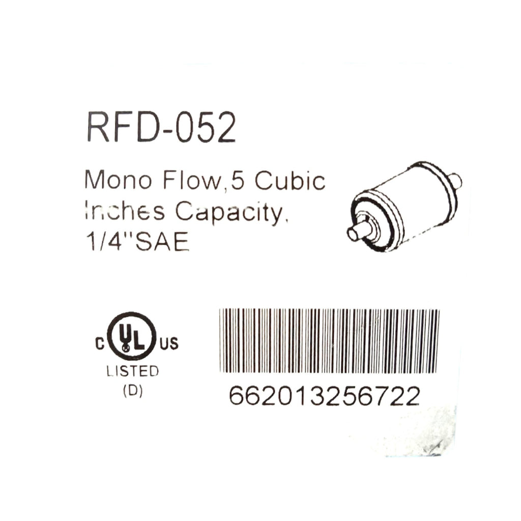 Ranco 052 Liquid Line Filter Drier 1/4 Flare Refrigeration Air Conditioning