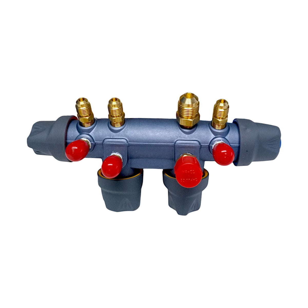 Yellow Jacket 49974 A2L 4-Valve Titan Charging Manifold for R32/454B/410A
