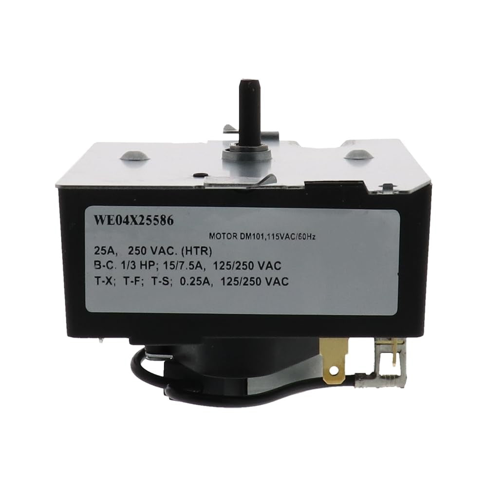 Exact WE04X25586 Clothes Dryer Timer Control for GE TMD1CM33 234D2377P007