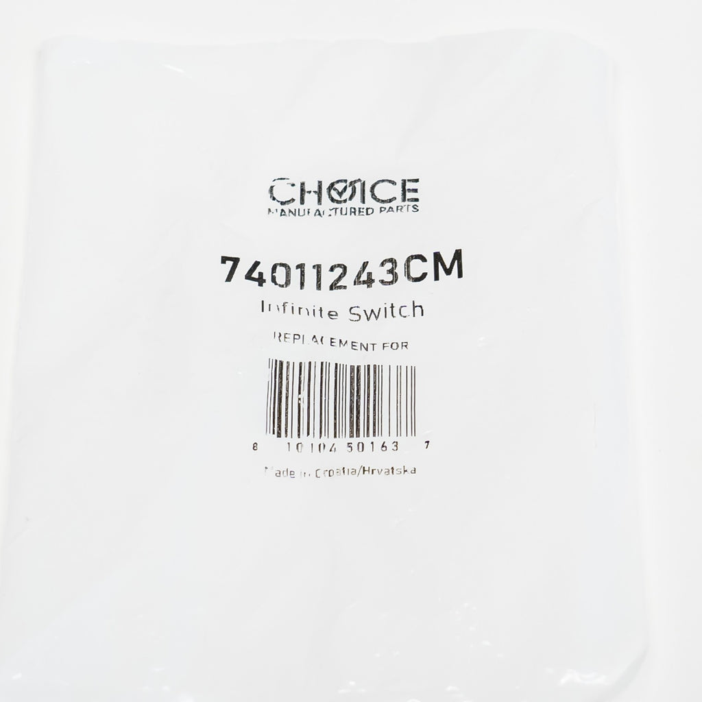 Choice Part 74011243 Range Burner Infinite Switch Control for Whirlpool