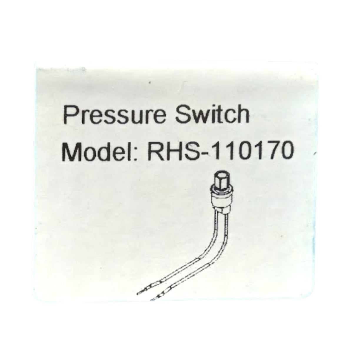 Ranco RHS-110170 Fan Cycling Pressure Switch Open 110 Close 170 PSI HVAC