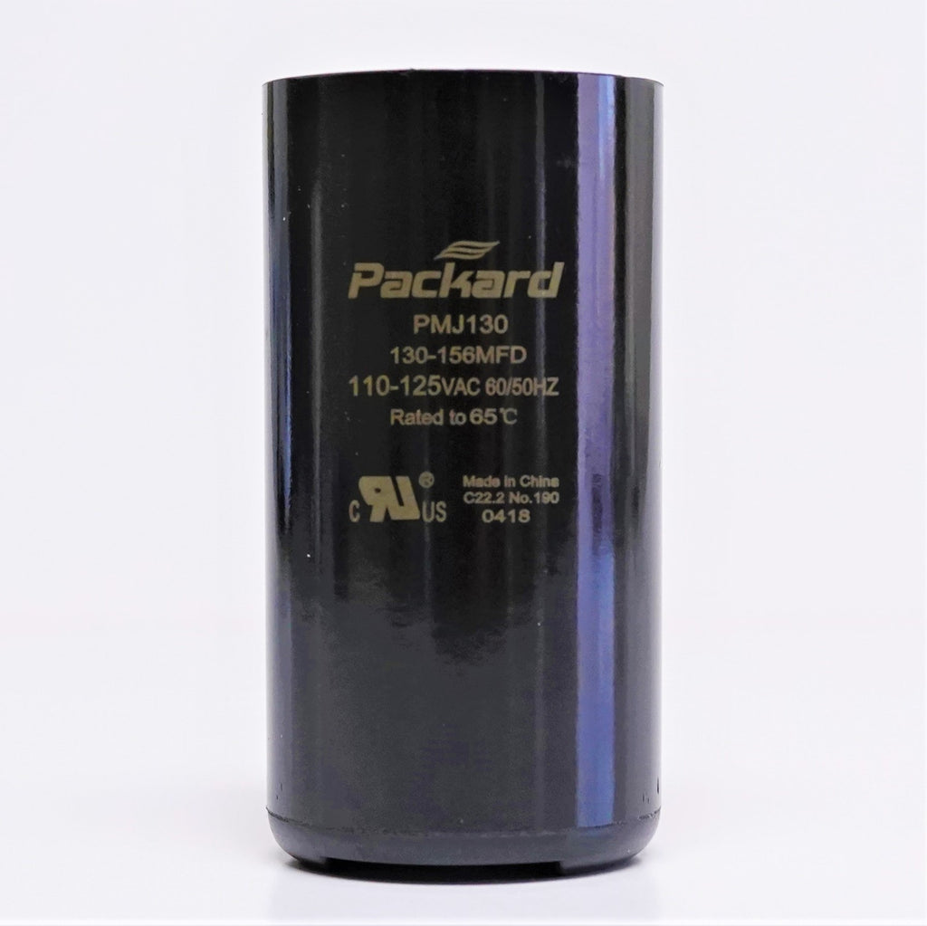 Packard PMJ130 Motor Start Capacitor 130-156 MFD UF / 110-125 VAC