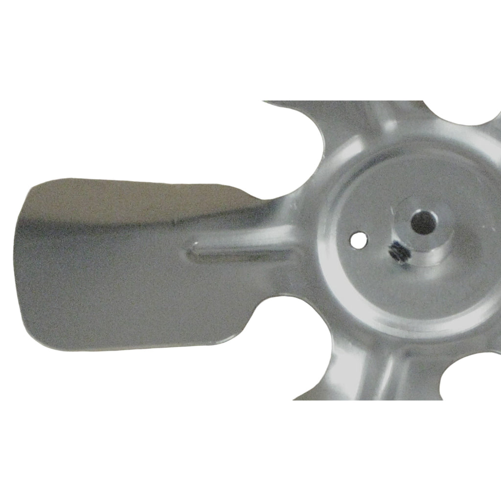 A65825 Metal Fan Blade 8" Diameter 5 Blades 1/4" Bore Hub CW 27 Degree Propeller