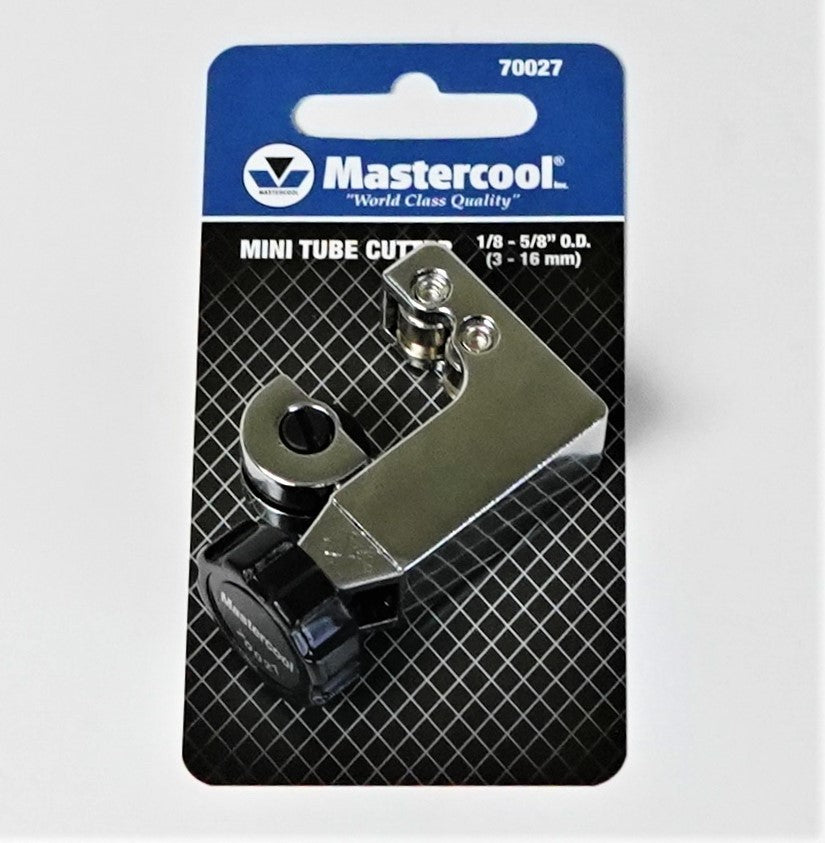 70027 Mini Tube Copper Tubing Cutter 1/8" - 5/8" Manufactured by Mastercool