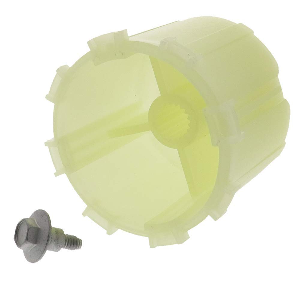 Exact Replacement WH49X10042 Agitator Plastic Coupling and Screw for GE Washers