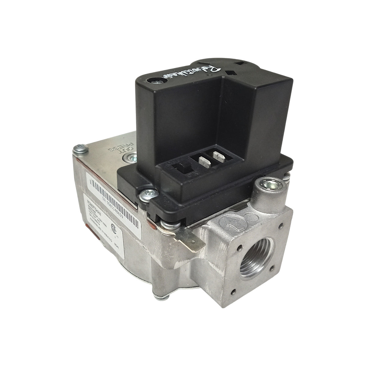 Robertshaw 850-001 Direct Spark Ignition Gas Valve for Gas Furnaces and Heaters