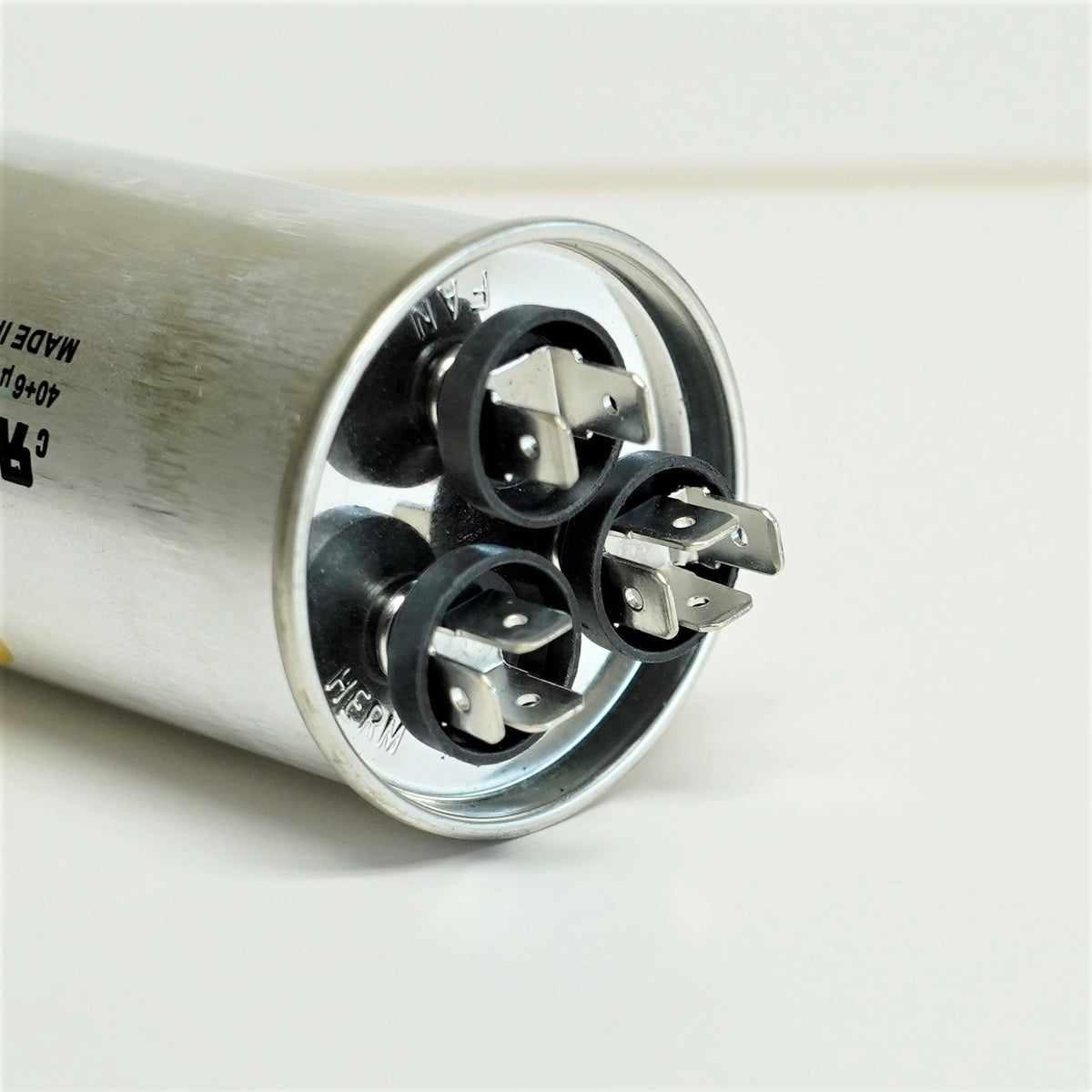 Supco CD40+6X440R HVAC Motor Round Dual Run Capacitor 40 + 6 MFD 440 Volts