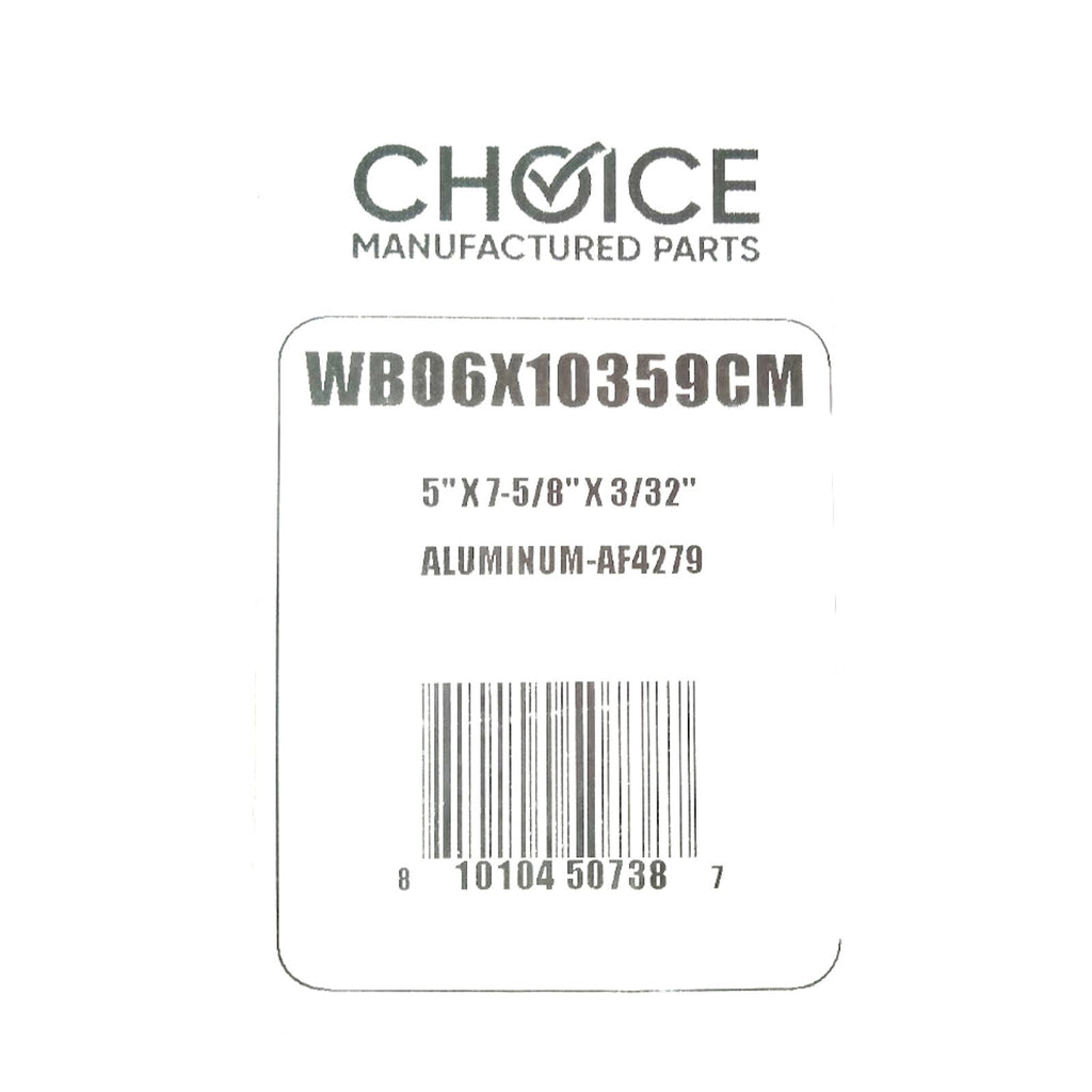 Choice Part WB06X10359 Aluminum Grease Range Vent Hood Filter for GE