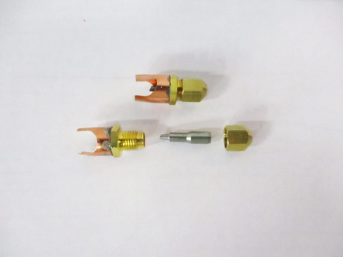 C&D Braze-On Self-Piercing Copper Saddle Valve for 1/2" Tube CD5512 Package of 4