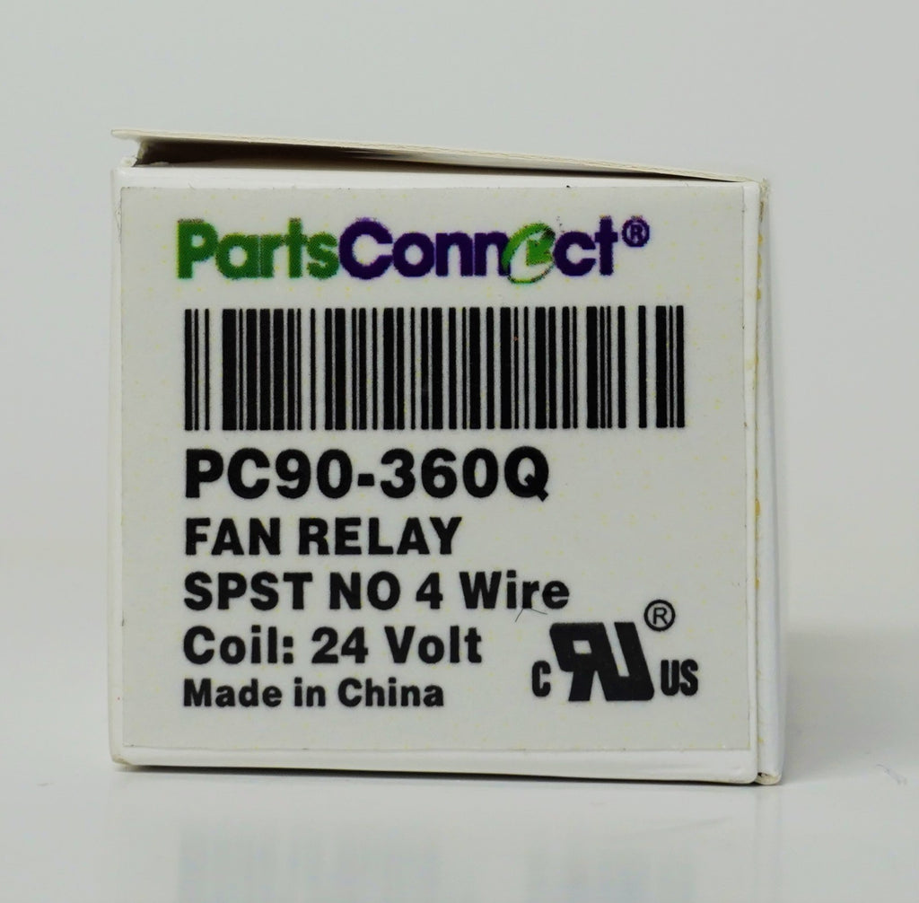 90-360 Enclosed General Purpose Fan Relay 24V SPST 184