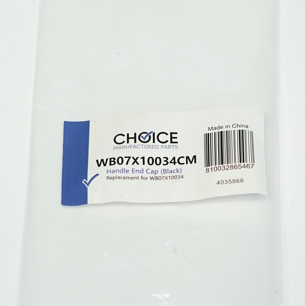 Choice Parts WB07X10034 for GE Range Oven Door Handle Black End Cap