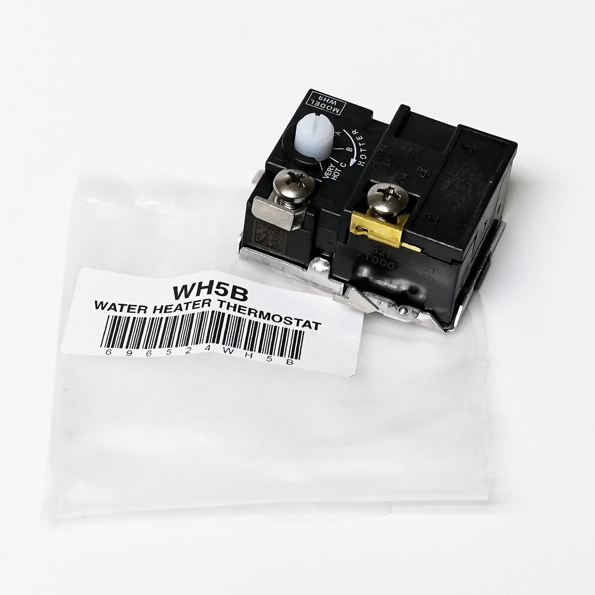 WH9 Apcom Electric Water Heater Thermostat for Lower Element Thermodisc WH5
