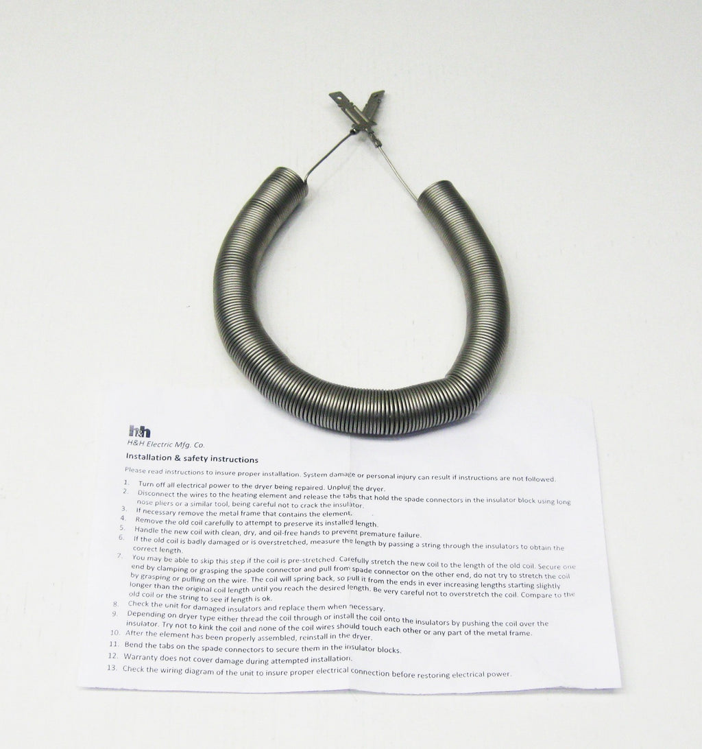 137392700-C Dryer Heating Element Restring for Electrolux Frigidaire