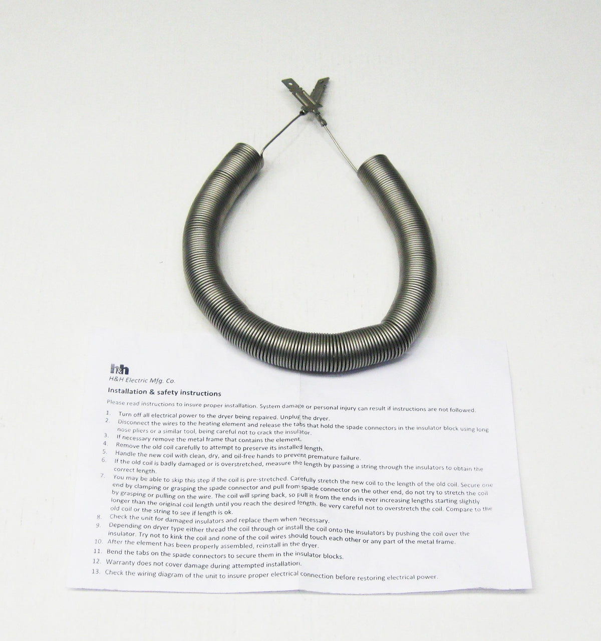 137392700-C Dryer Heating Element Restring for Electrolux Frigidaire