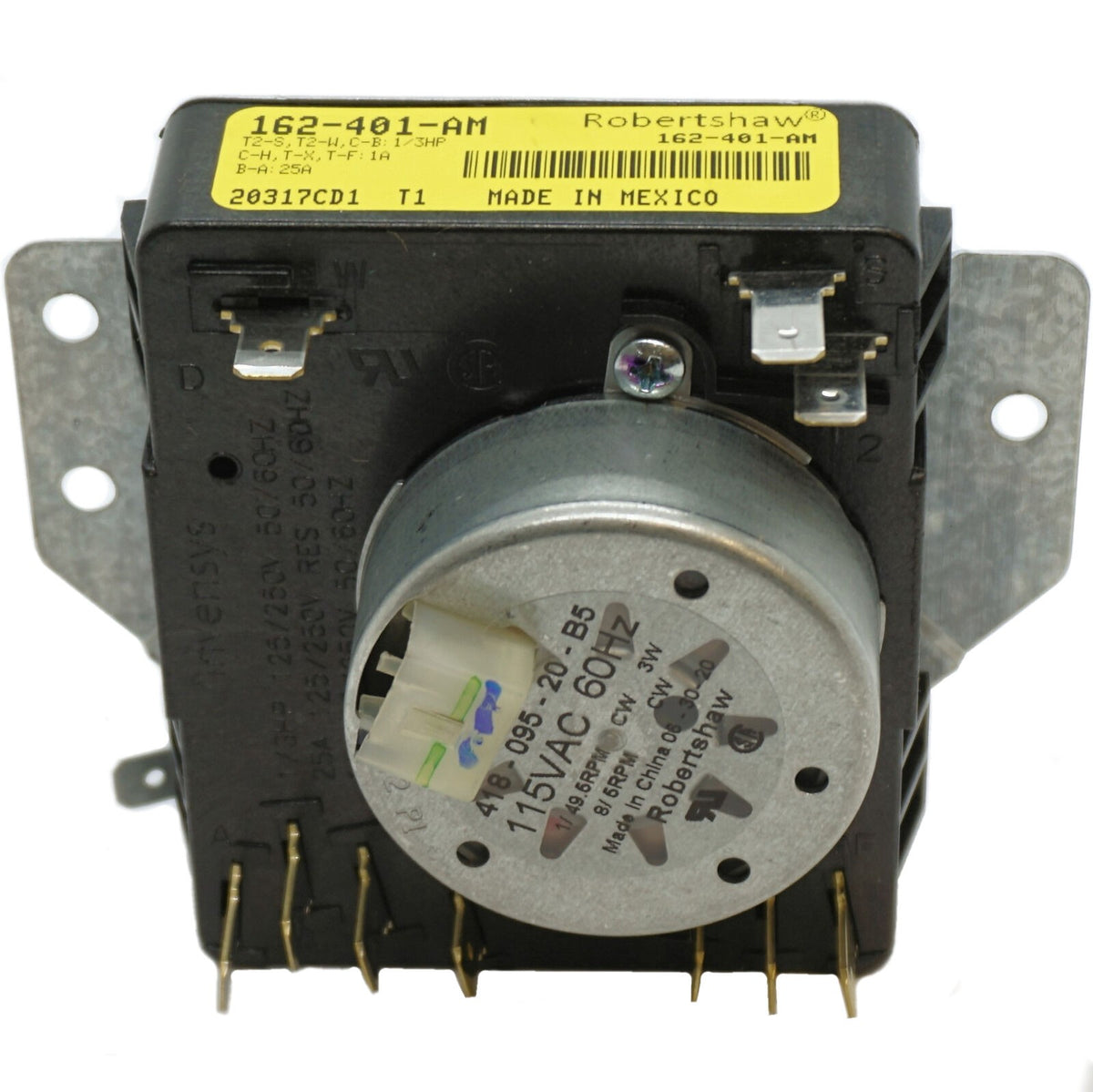 Whirlpool WP-W10185981 Dryer Timer Control AP6016540 PS11749830