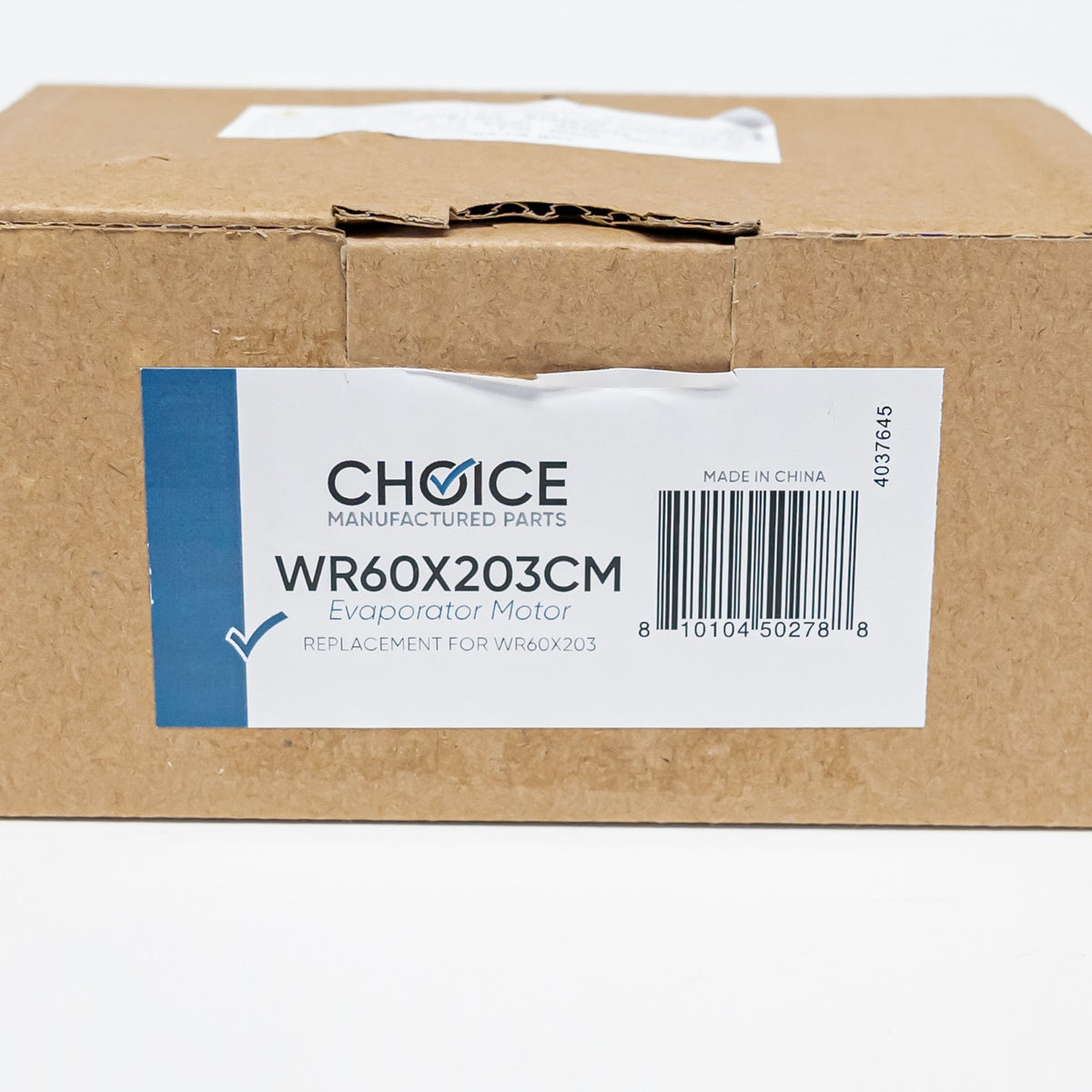Choice Parts for GE WR60X203 Refrigerator Evaporator Fan Motor