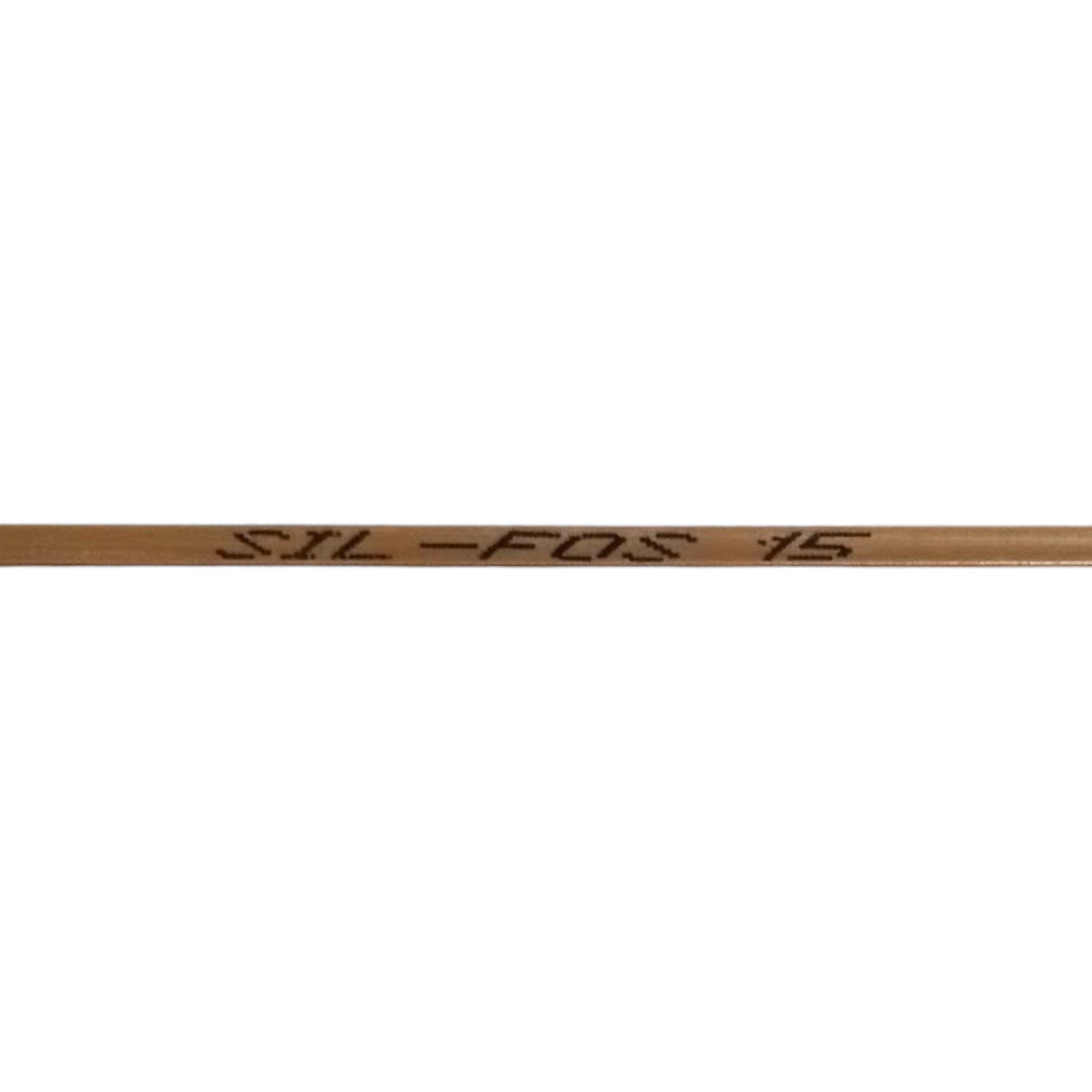 95150 Lucas Milhaupt Sil Fos Silvaloy 15% Silver Solder 28 Rods 1 pound solder