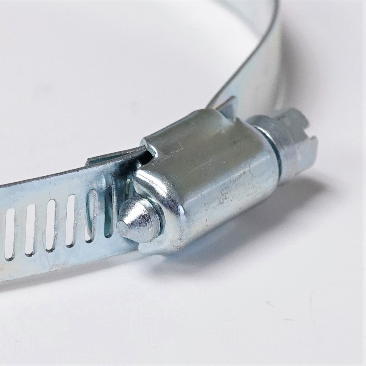 4" Dryer Venting Clamp Galvanized Steel Worm Gear Clamps