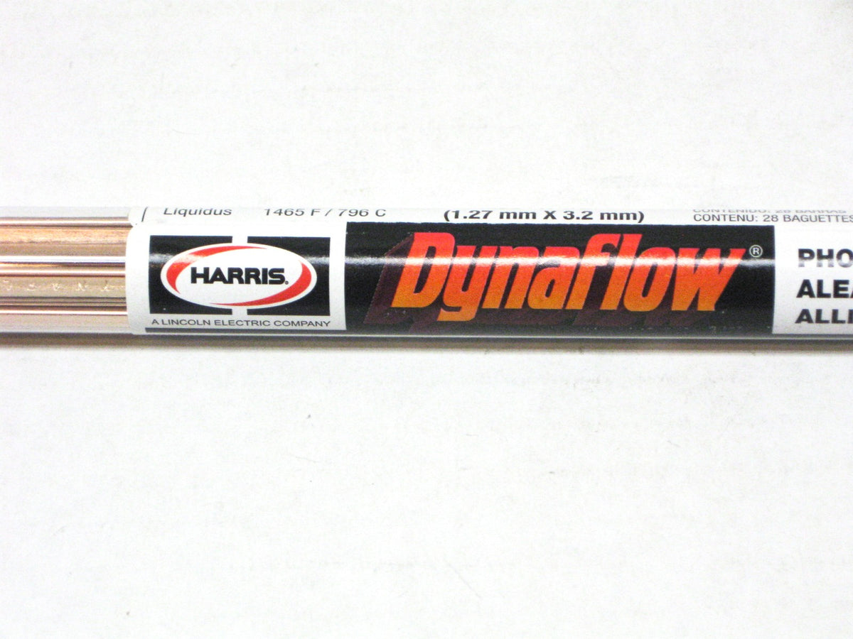 66000 D620F1 Harris Dynaflow Phos-Copper Silver Brazing Alloy 28 Sticks