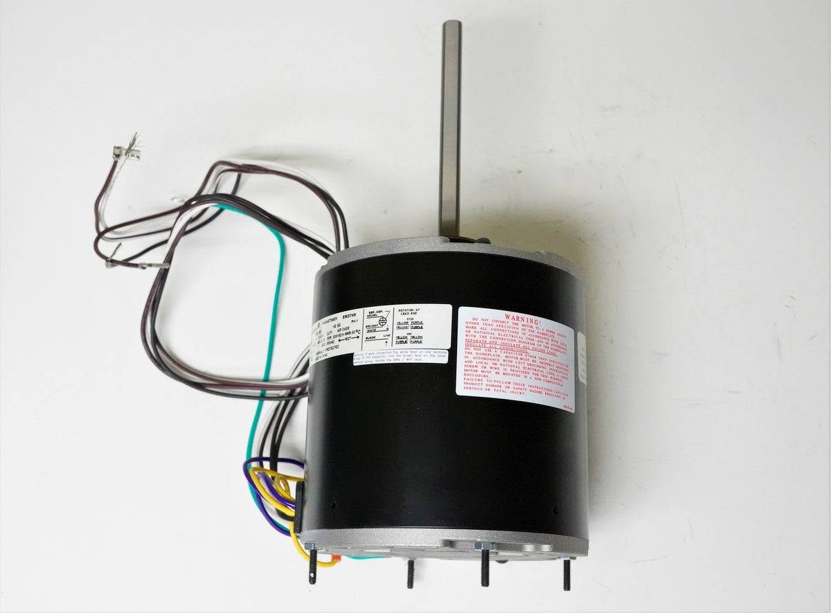 Air Conditioner Condenser Fan Motor 1/2 HP 230 Volts 825 RPM EM-3746