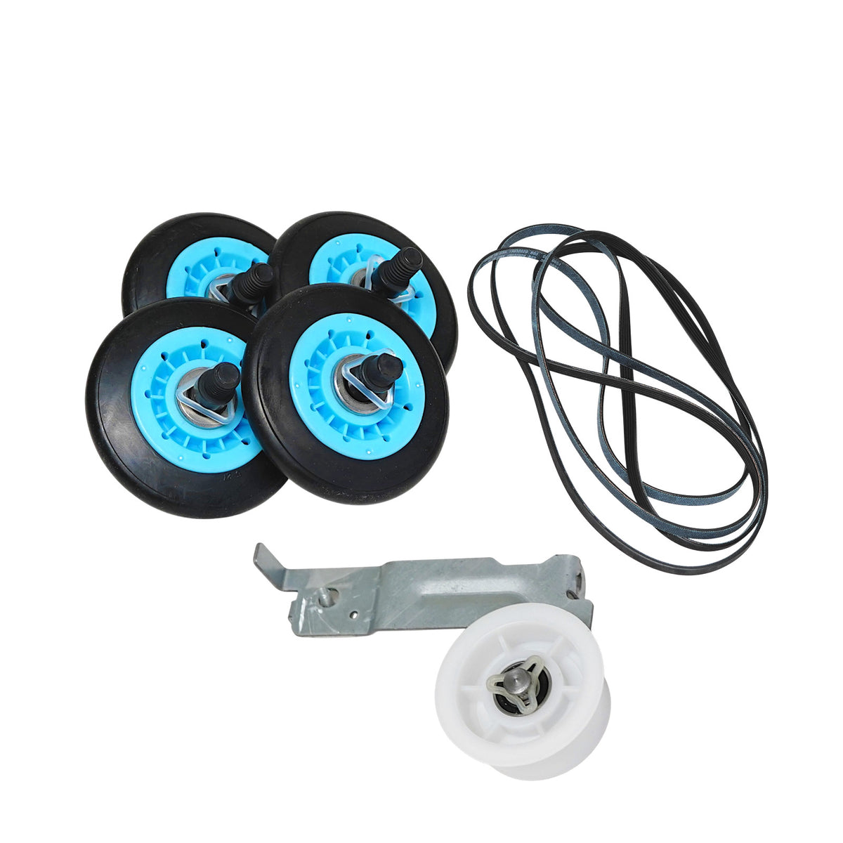 Dryer Repair Kit DC97KIT4 for Samsung, Includes Belt, Rollers and Idler Pulley