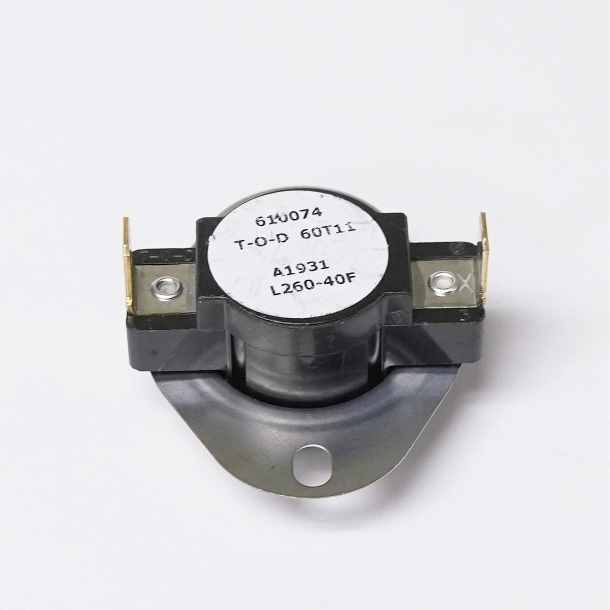 Supco L260-40 Heater Limit Thermostat Thermodisc Open On Rise
