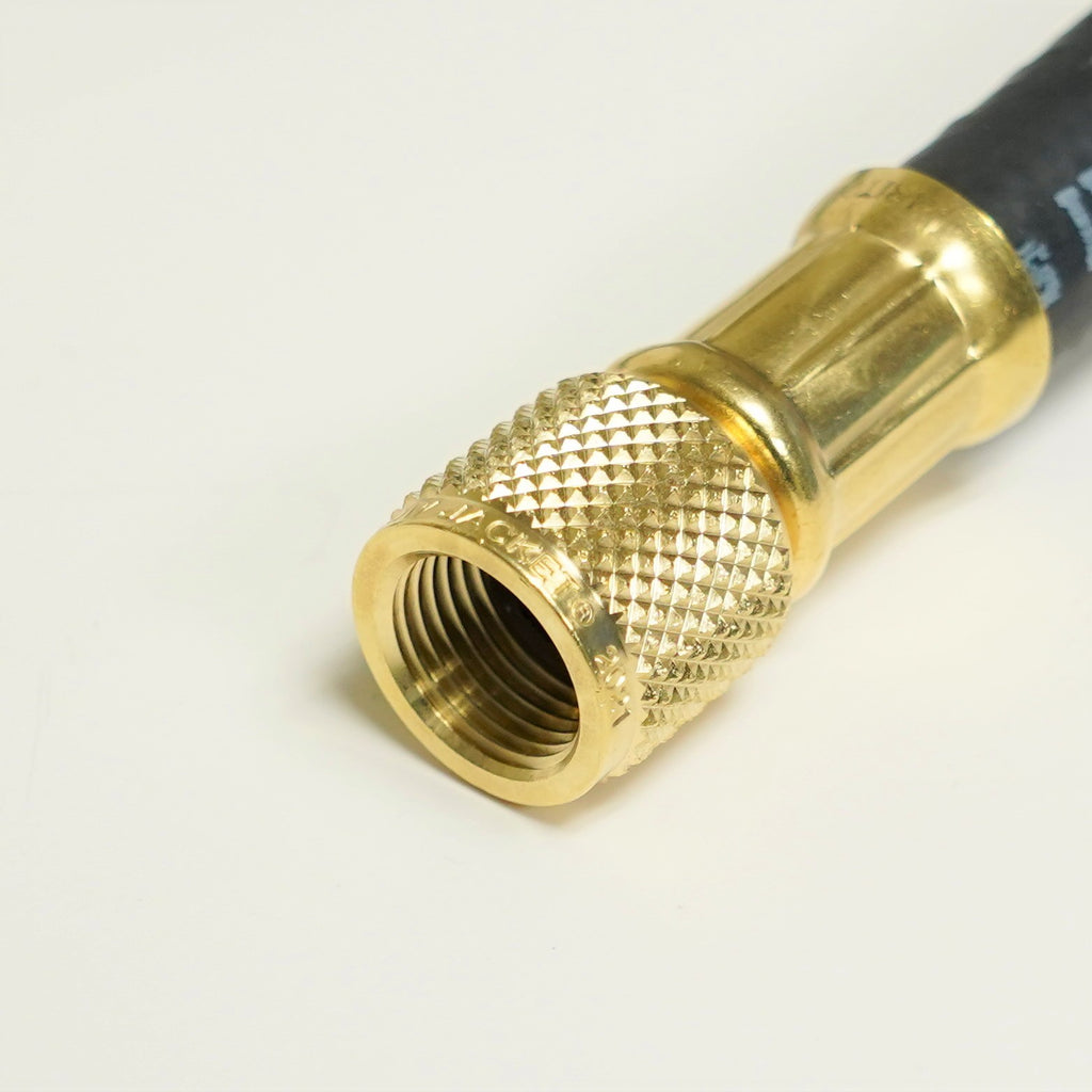 Yellow Jacket 15660 PLUS II 3/8" Charging/Vacuum Hose 60" with Straight Fittings