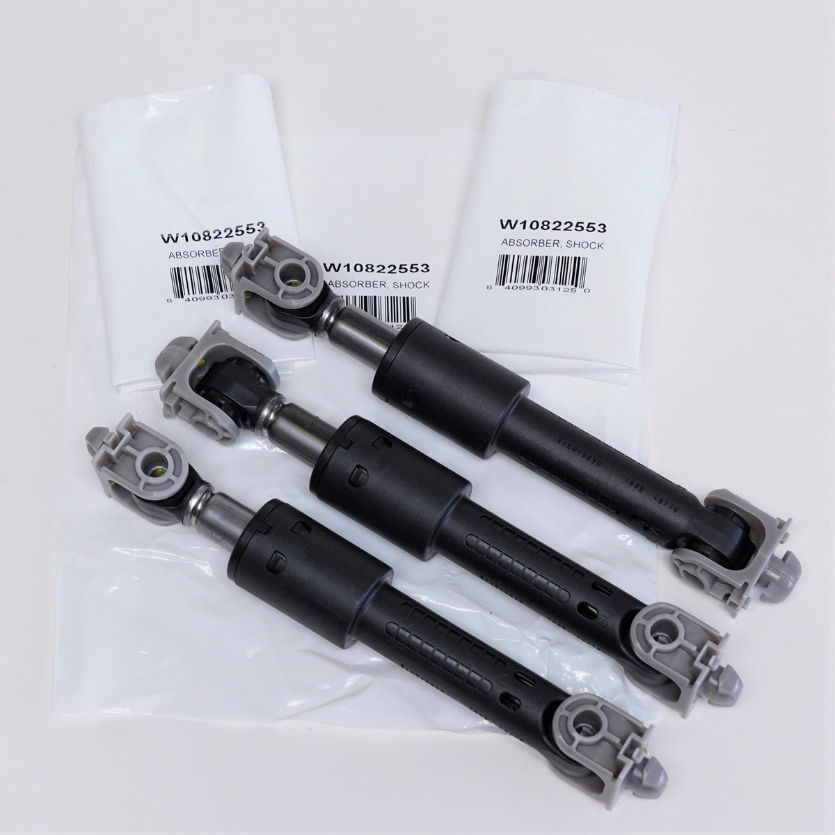 3 PACK Washer Shock Absorber W10822553 for Whirlpool AP5985209 PS11723173