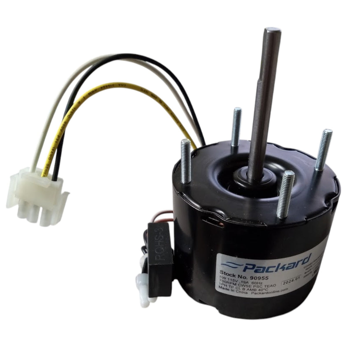 Packard 90955 Motor for Greenheck 314955 5 Watt, 115/60 Volts, 700 RPM, CWSE