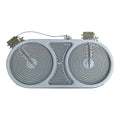 CMP CMR8X17D44L Radiant Range Stove Dual Burner Eye for Samsung DG47-00072A