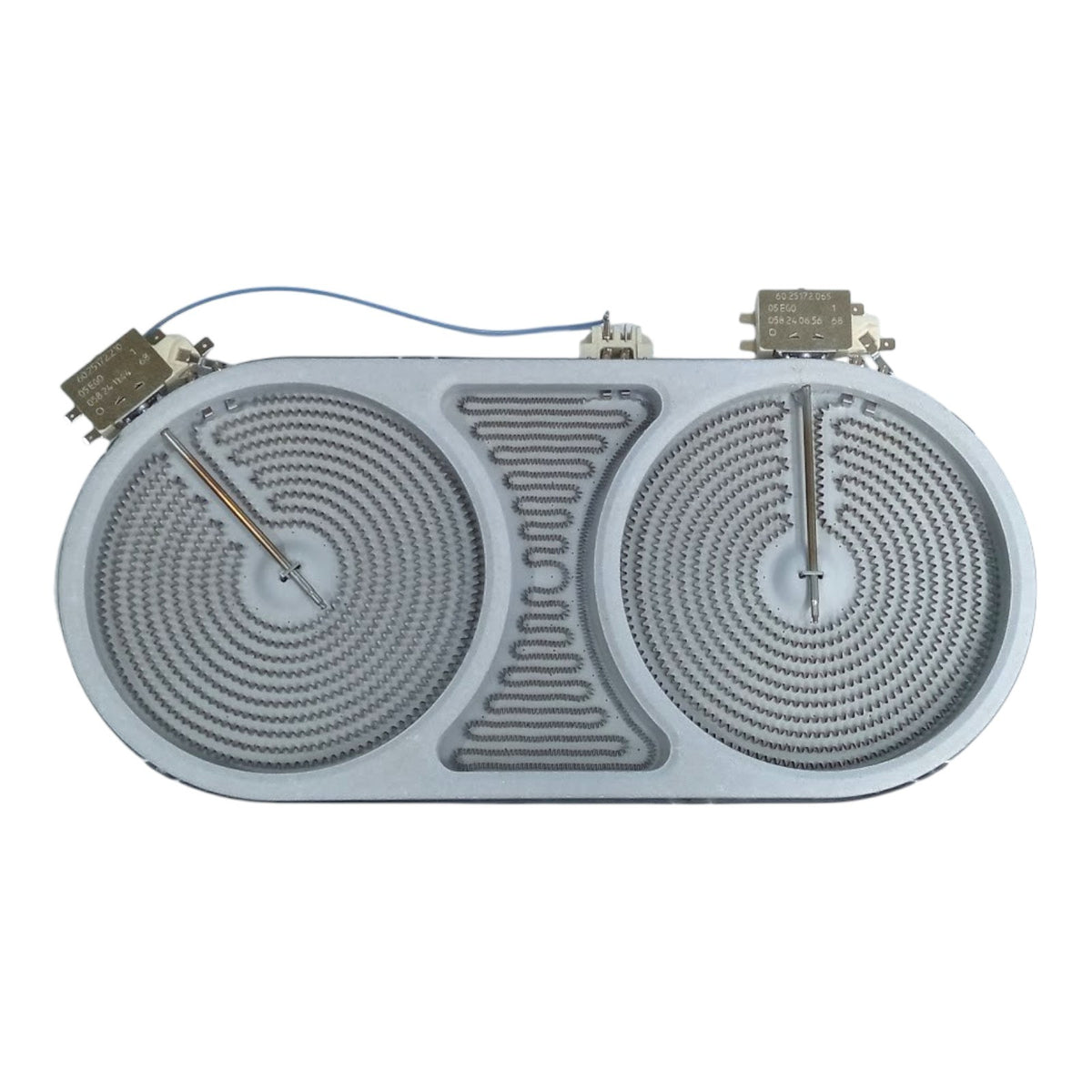 CMP CMR8X17D44L Radiant Range Stove Dual Burner Eye for Samsung DG47-00072A